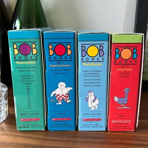 Set of FOUR complete bob books - Picture 1 of 6